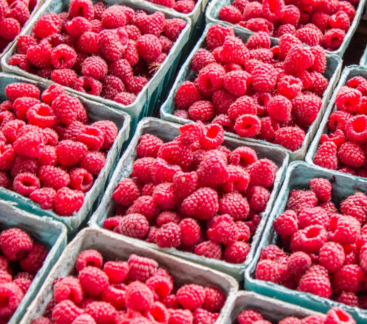 Hand selected Raspberry's by Reg the Veg, fresh and healthy